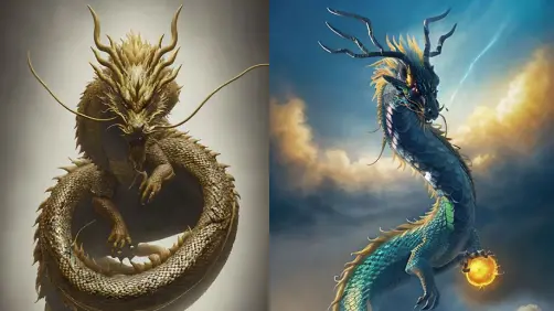 chinese dragon-中国龙/ Chinese Long-Eastern Dragon 模型预览图